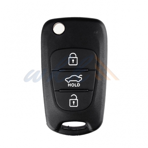3 Buttons 95430A5111 ID60 433MHz Flip Key for Hyundai i30