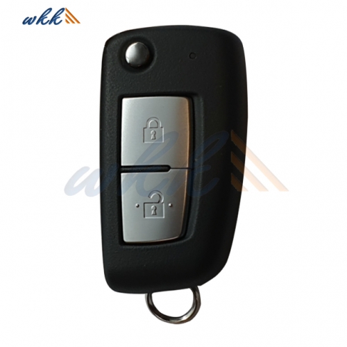 2 Buttons CWTWB1G767 4A CHIP 433.92MHz Flip Key for Nissan X-Trail