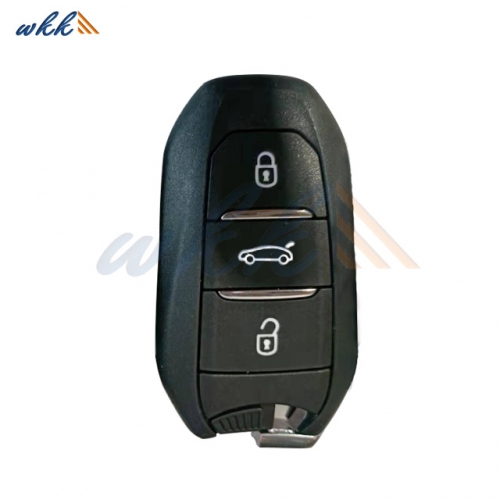 3Buttons 98167108ZD 4A CHIP 433MHz Smart Key for Citroen C4 Picaso /Grand Picasso
