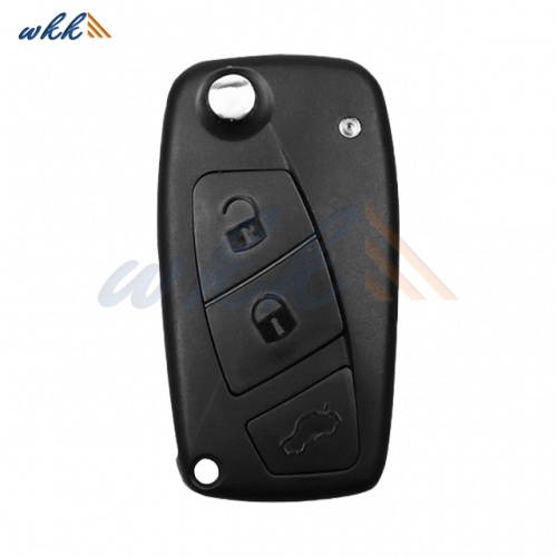 3Buttons 71765697 46CHIP 433MHz Flip Key for Fiat