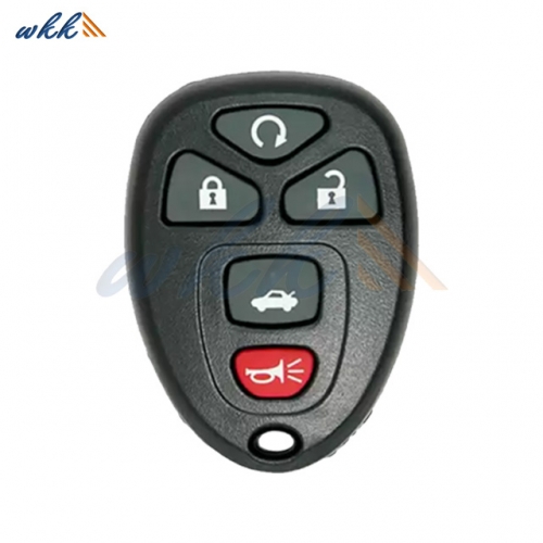 4+1Buttons OUC60270 / OUC60221 4A CHIP 315MHz Remote Key for GMC Yukon